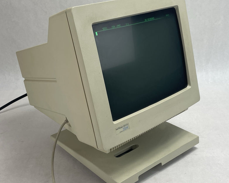 IBM Info Window II 3153 CRT Terminal Power Tested