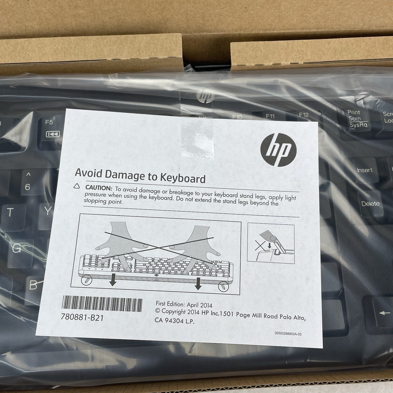 HP KB57211 Desktop USB Black 724720-001 672647-003 In Box Lot of 103