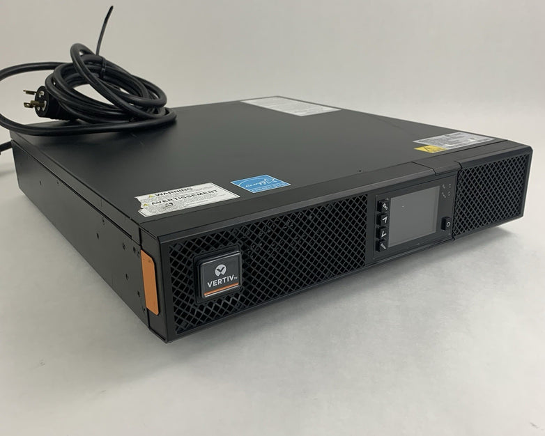 Vertiv GXT5-2000LVRT2UXL 2000VA 1800W UPS RDU101 Tested No Batteries No Ears