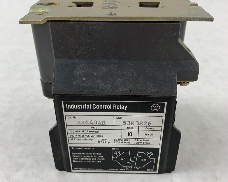 Westinghouse Industrial Control Relay AR440AR