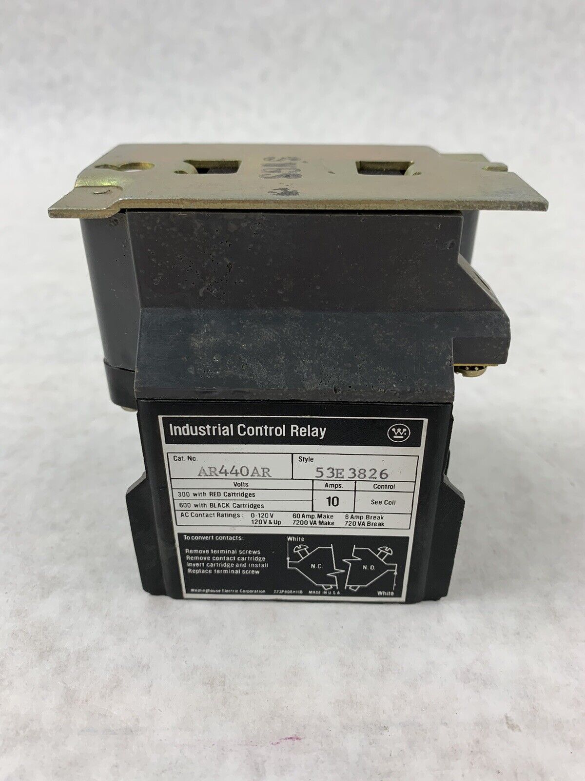 Westinghouse Industrial Control Relay AR440AR