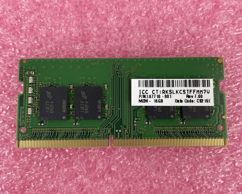 Micron 16GB DDR4 3200MHz SODIMM Laptop RAM MTA8ATF2G64HZ-3G2E3