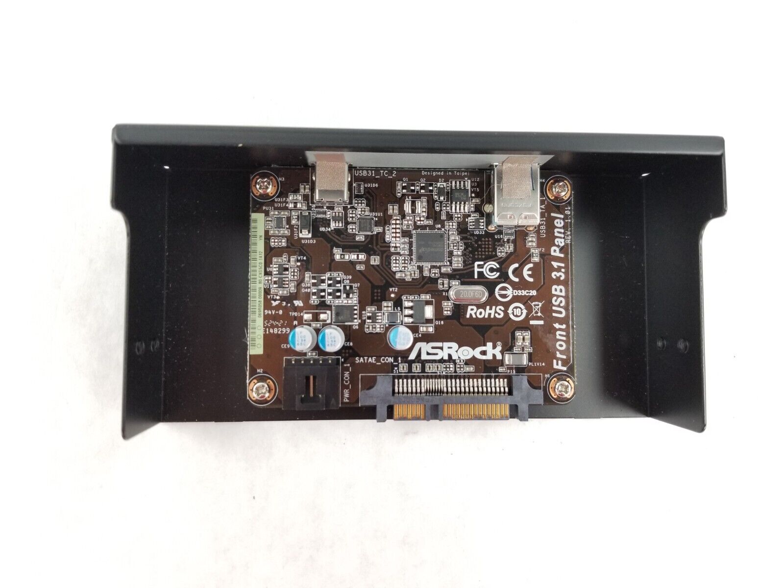 ASRock 80-CXG5C0-1A12 Front USB 3.1 Panel