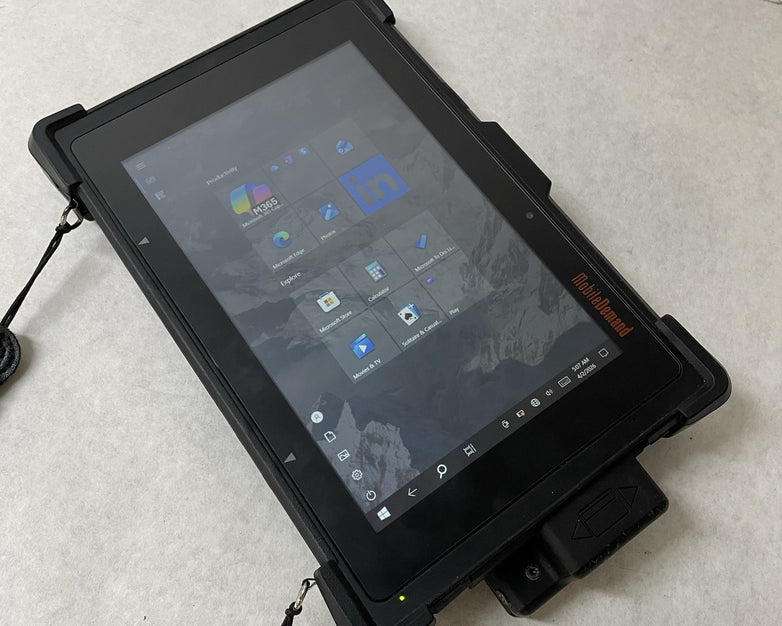 MobileDemand xTablet T8650 Atom x5-Z8550 1.44GHz 8GB RAM 128GB SSD No AC- Tested