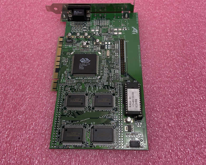 ATI 3D Rage II+ DVD 109-40100-00 4MB PCI Graphics Card