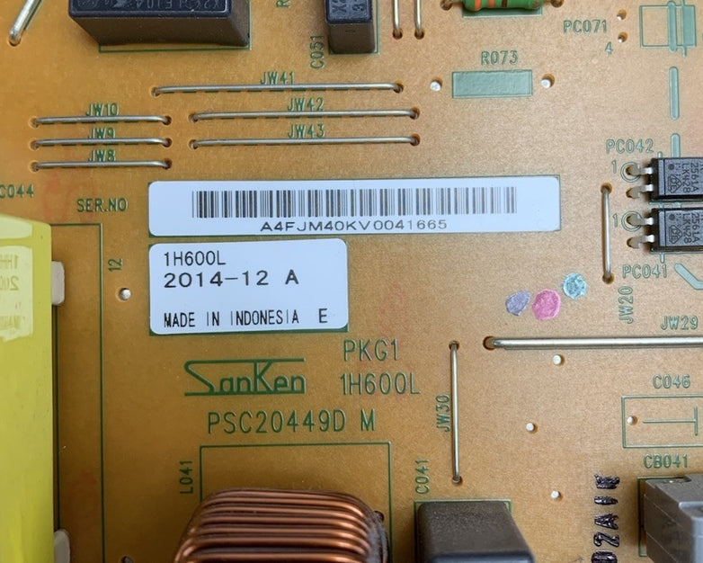 Konica Minolta 2014-12 A 1H600L Power Supply Board for 454e