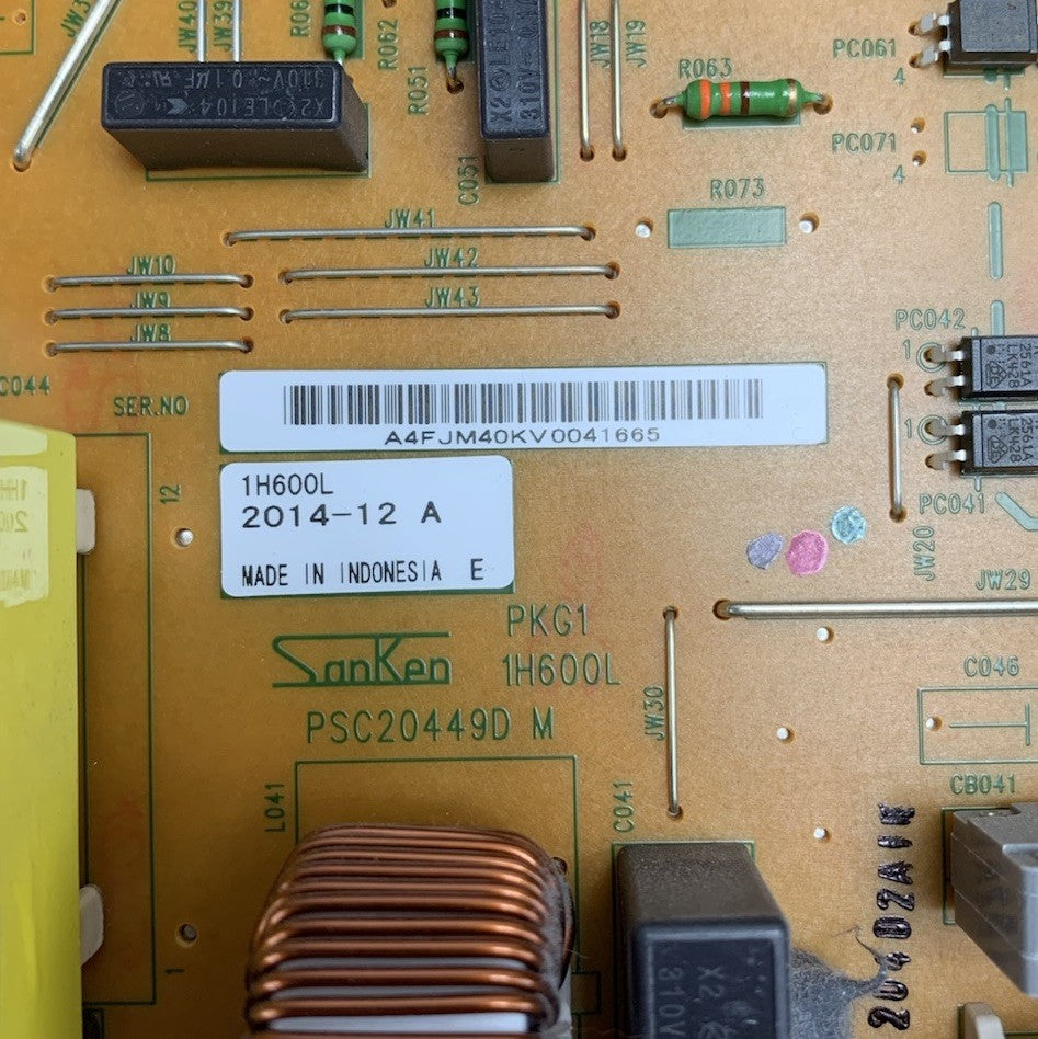 Konica Minolta 2014-12 A 1H600L Power Supply Board for 454e6
