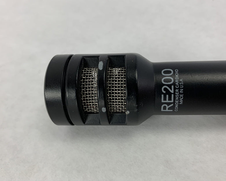 Electro-Voice EV RE200 Cardioid Condenser Instrument Microphone No Top Grill