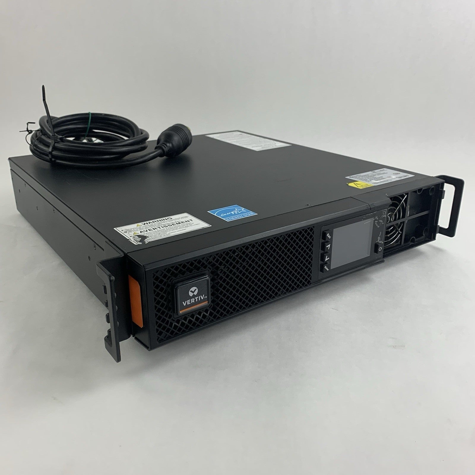Liebert Vertiv GXT5-2000LVRT2UXL 2000VA 125V Rack UPS Tested Missing Door No Bat0