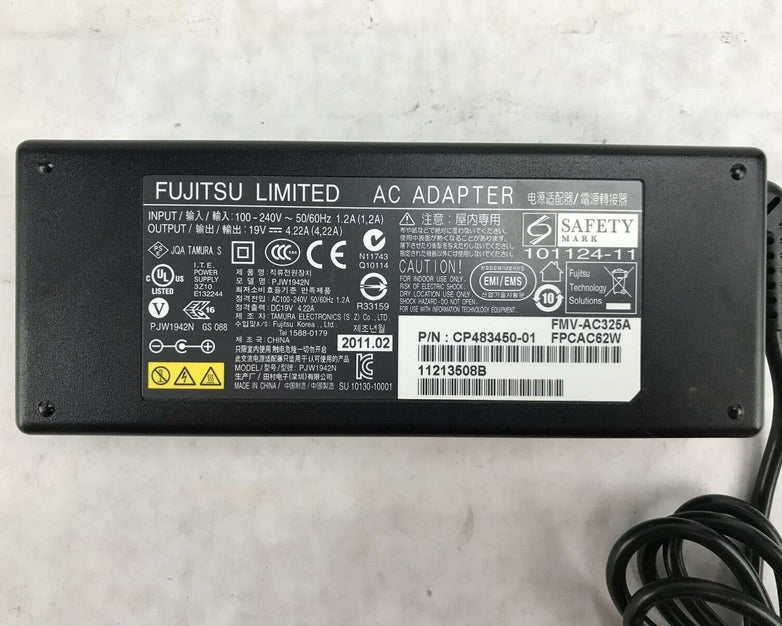 Fujitsu Limited AC Adapter PJW192N (Lot of 3)