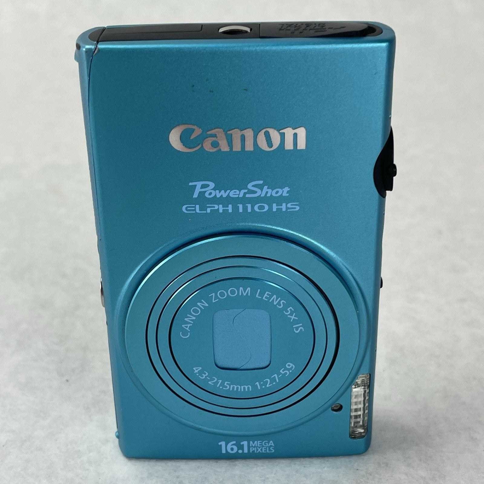 Canon PC1733 ELPH 110 HS 16.1MP Full HD Camera Blue No Memory Tested Reset1