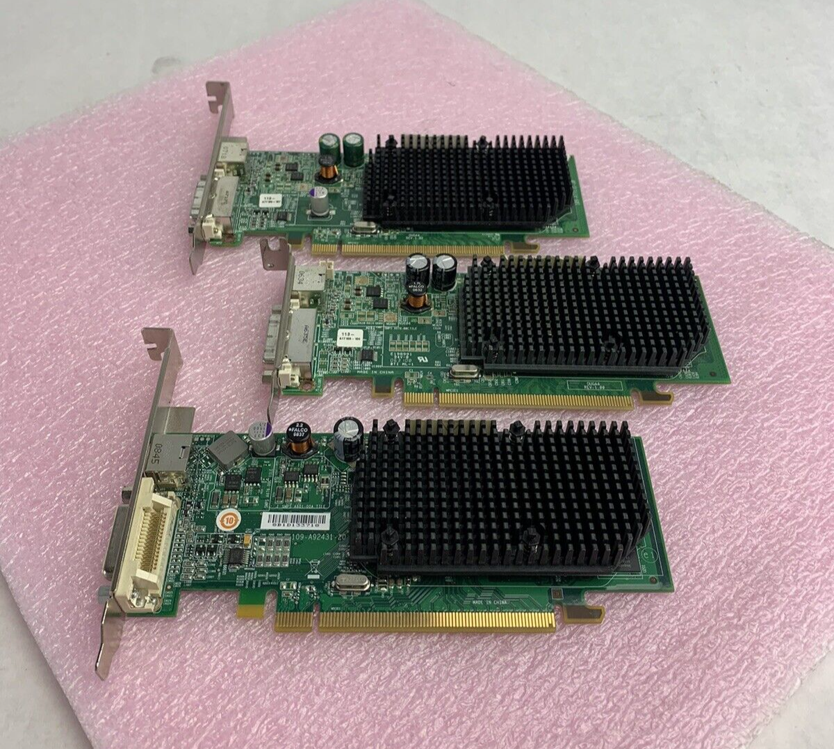 LOT of 3 Dell ATI Radeon 102-A771 Dell JJ461