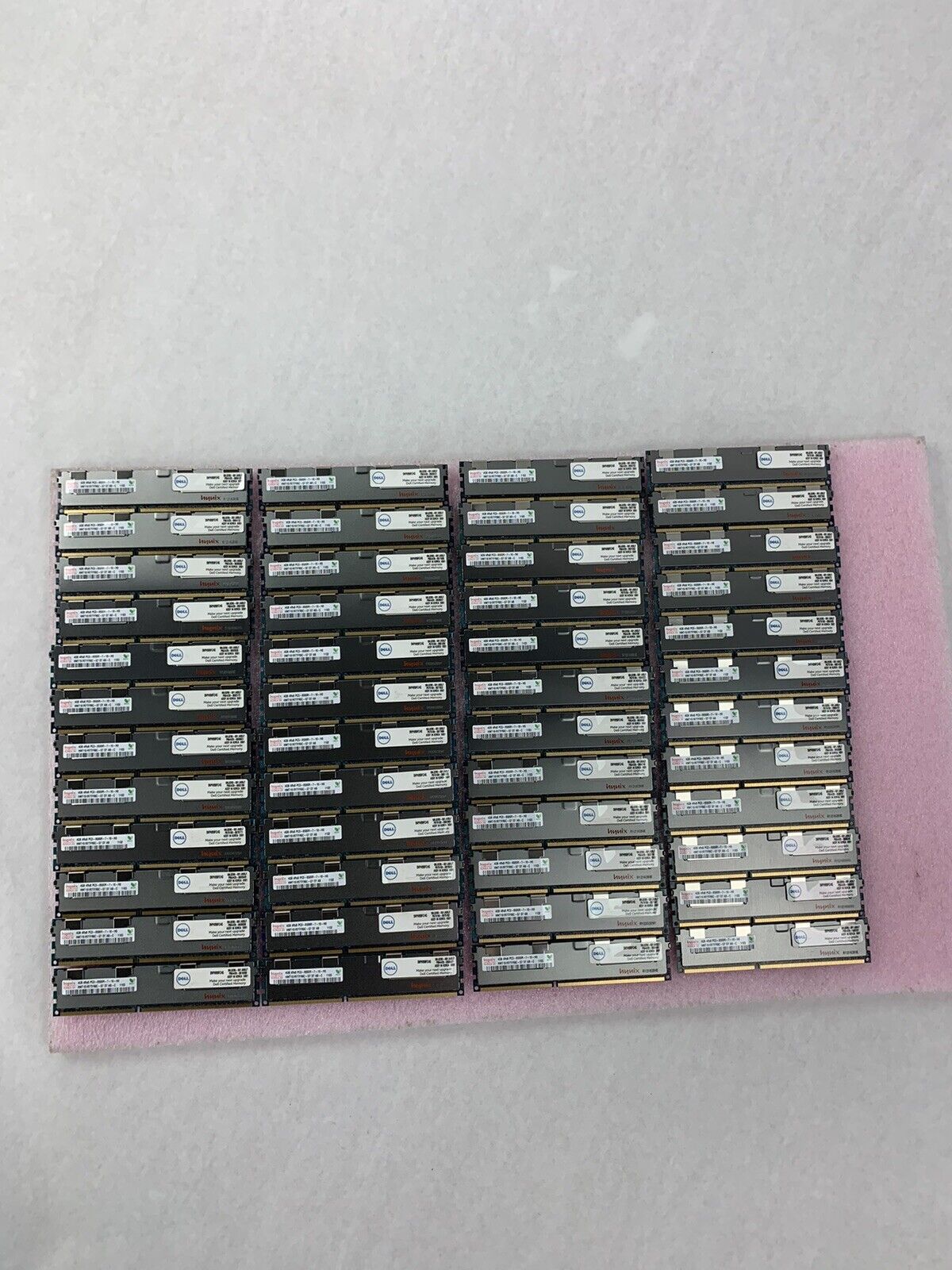 Lot of 48 Hynix4GB PC3-8500R-7-10-H0 Memory (HMT151R7TFR8C-G7 D7 AB-C)