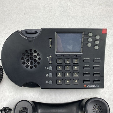 ShoreTel IP 265 Shorephone S36 VoIP Phone 6 Line Display w/ Stand + Handset