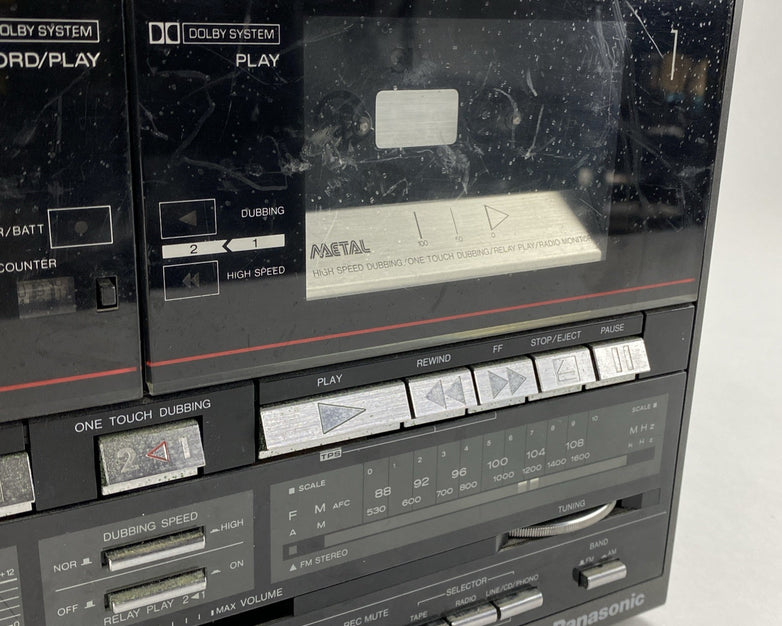 Panasonic RX-C66 Twin Cassette Decks