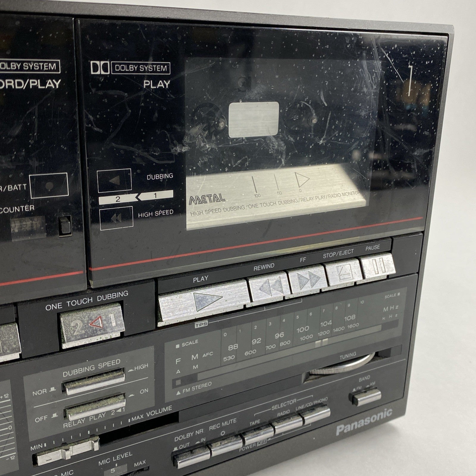 Panasonic RX-C66 Twin Cassette Decks7
