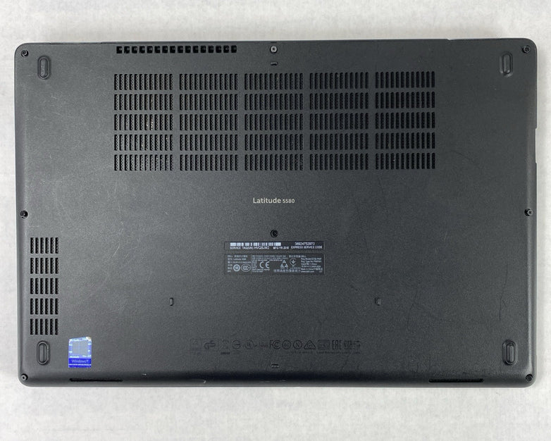 Dell Latitude 5580 Core i5-7300U 2.60 GHz 8 GB RAM 15.6" No Battery No HDD No OS
