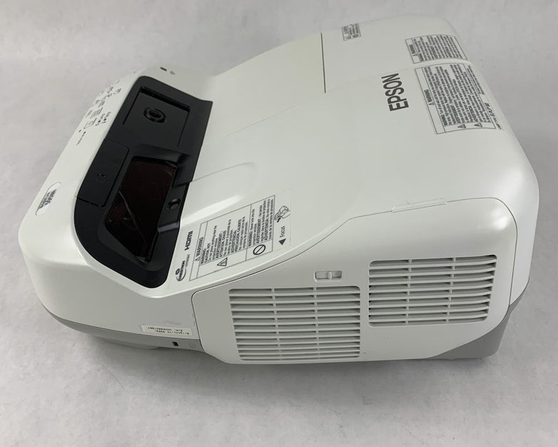 Epson BrightLink 595Wi H599A LCD Lamp Projector 3393 Lamp Hours - No Remote