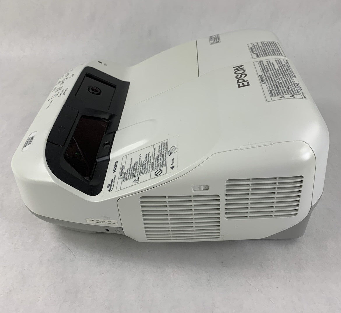 Epson BrightLink 595Wi H599A LCD Lamp Projector 3393 Lamp Hours - No Remote4