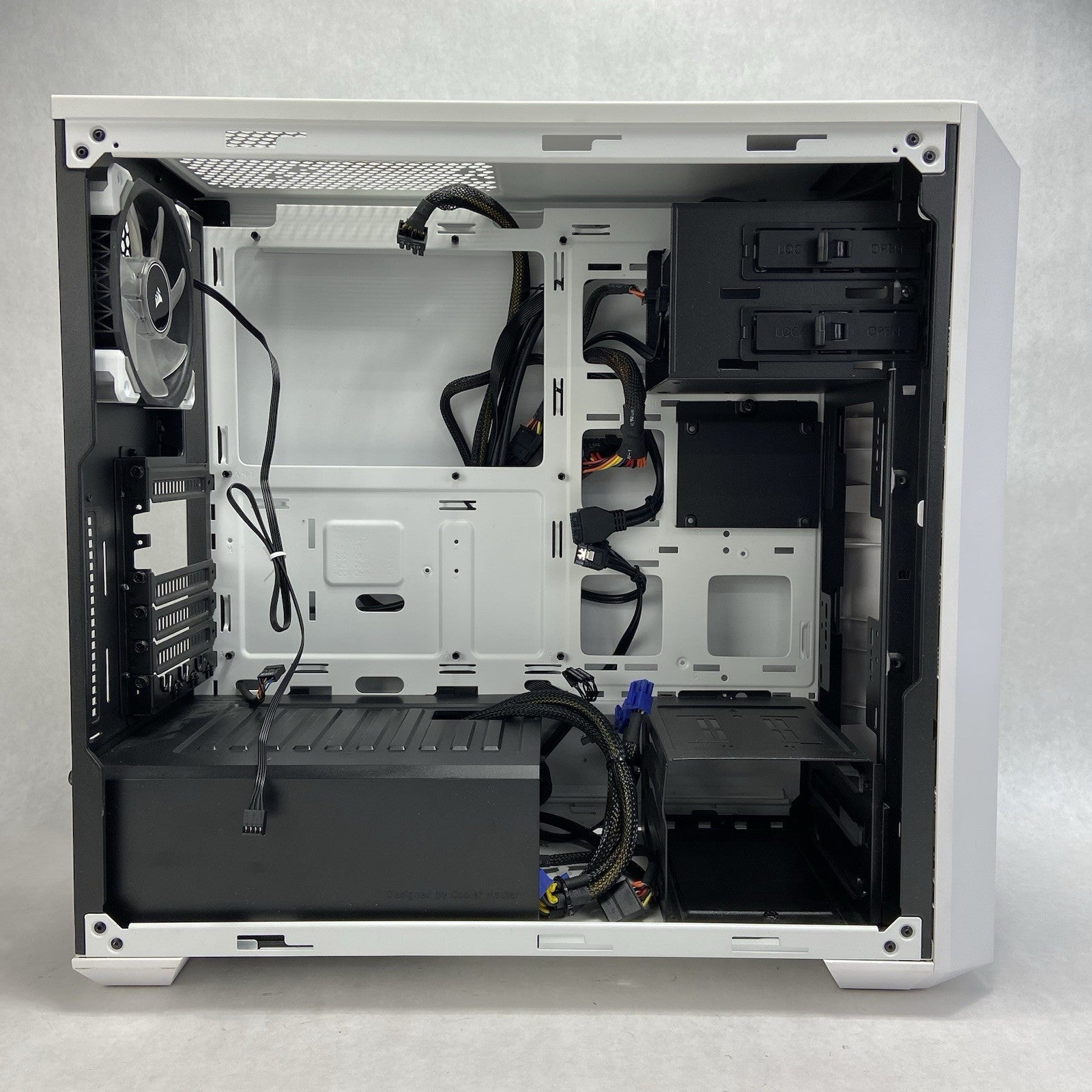 Cyberpower Series C Mid Tower Computer Case Antec ATA-800FB-B 800W PSU10