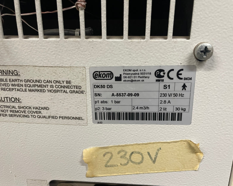 Ekom DK50 DS Ventilator Compressor, 230V