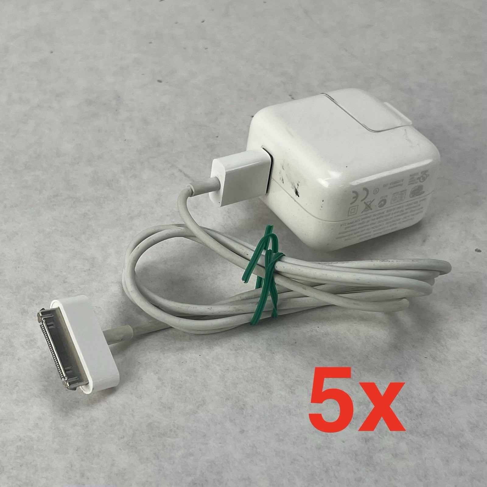 OEM Apple 30-Pin Dock to USB-A Cable Adapter Lot of 60