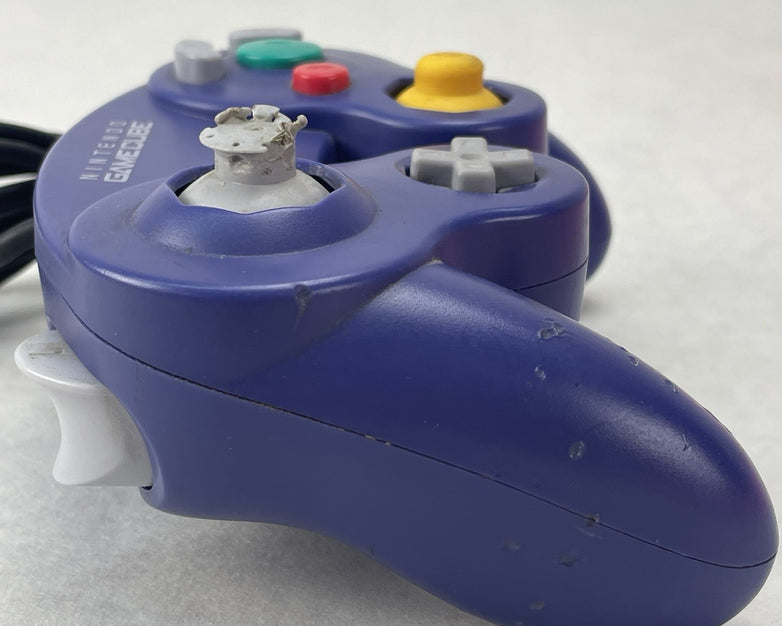 Nintendo DOL-003 Indigo GameCube Controller For Parts Or Repair