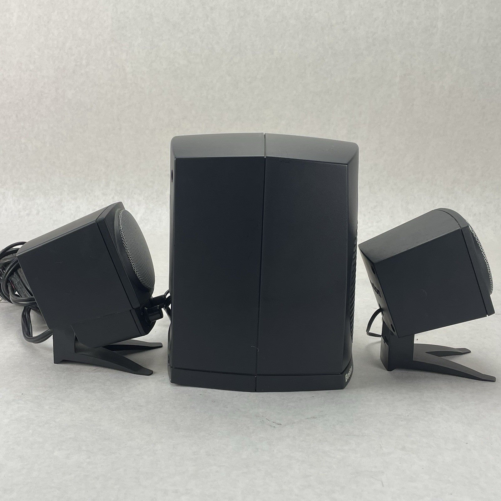 Boston Acoustics BA745 Computer Speaker System Sub & 2 Satellites Tested5