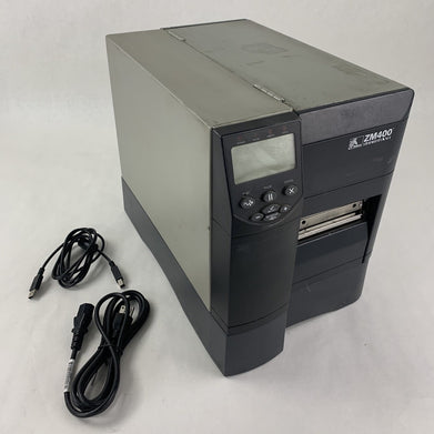 Zebra ZM400 ZM400-2001-0100T 200dpi LP / TLP Thermal Printer - Parts or Repair