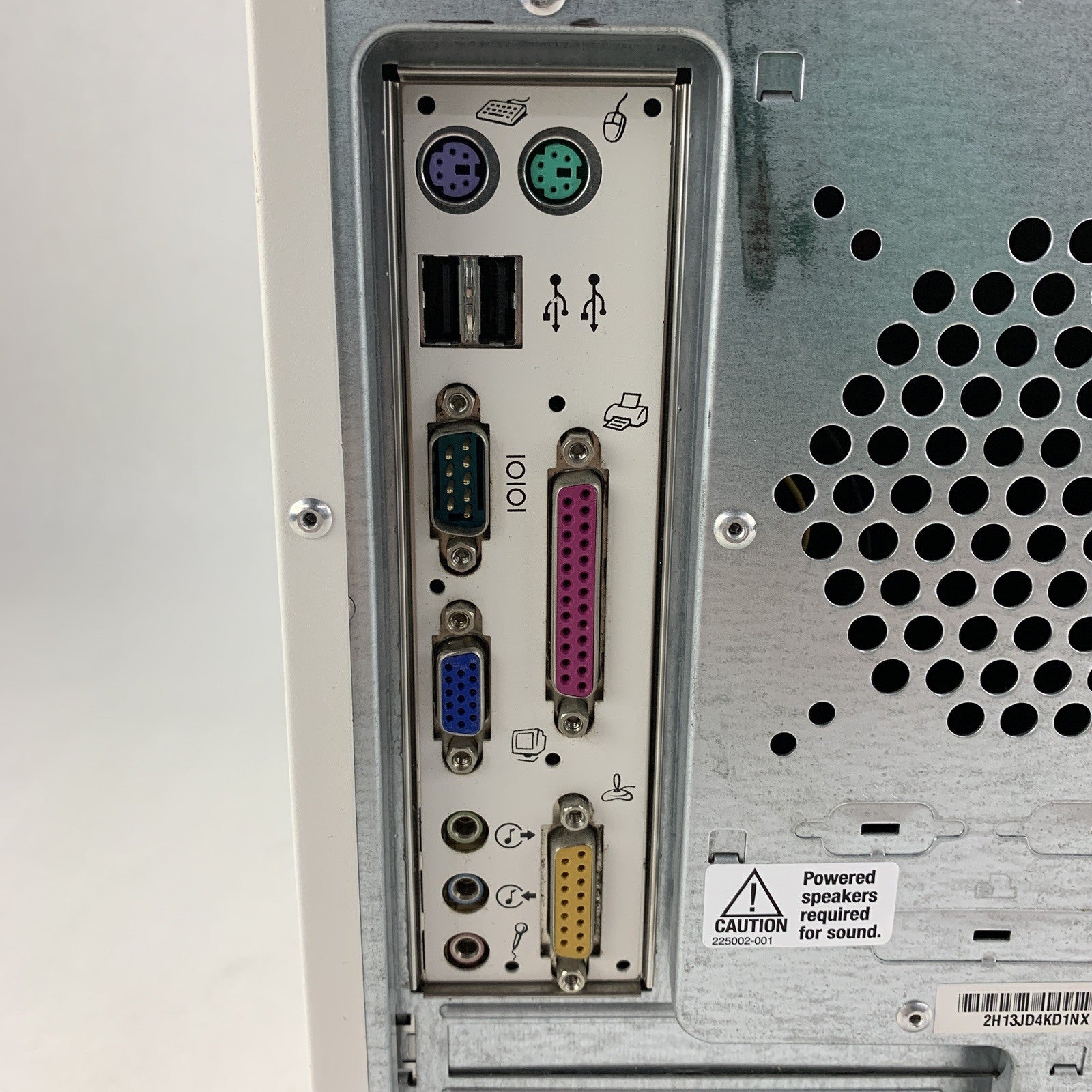 Compaq Presario 5010US Vintage Pentium III 866 MHz 256 MB RAM No OS No HDD