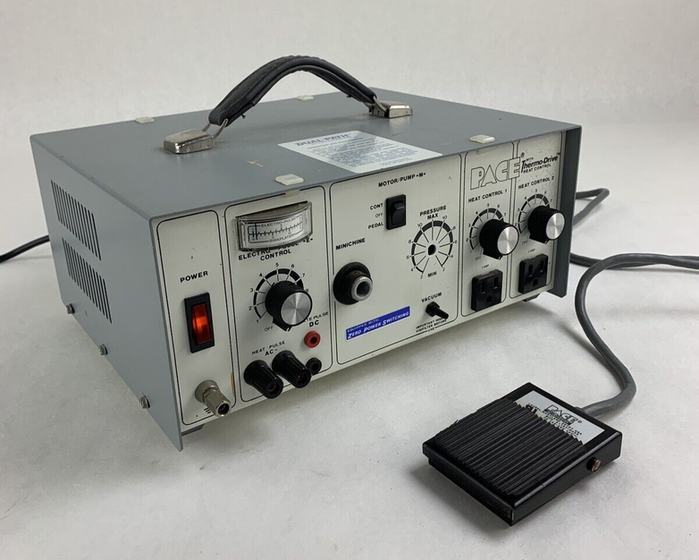 Pace PPS-101 Dual Path Solder Extractor Thermo Drive Powers and Runs No Fuses