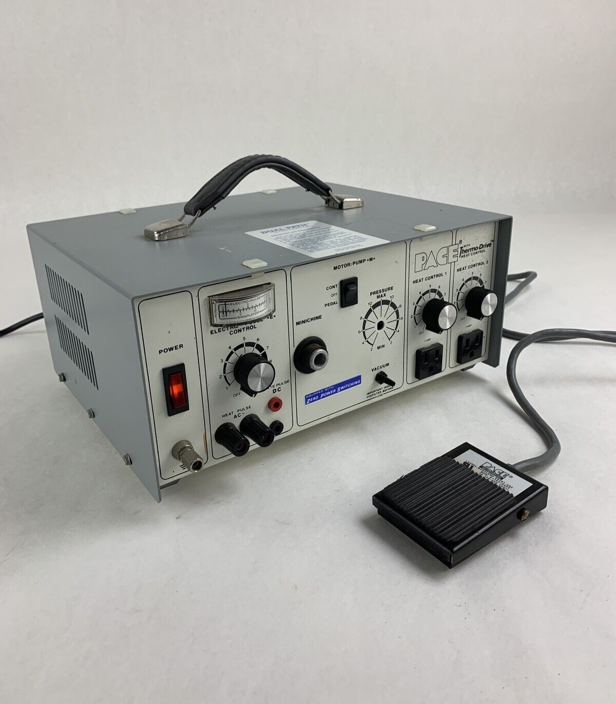 Pace PPS-101 Dual Path Solder Extractor Thermo Drive Powers and Runs No Fuses