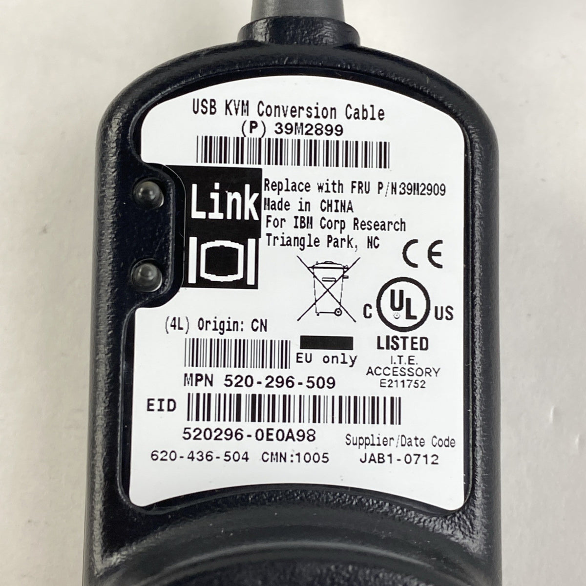 IBM 39M2899 1.5m USB Conversion Cable - Lot of 68