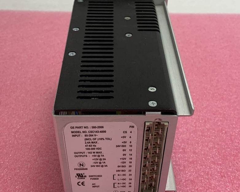 GE Energy Services D20-PS CSC143-4000 High Voltage AC/DC Power Supply