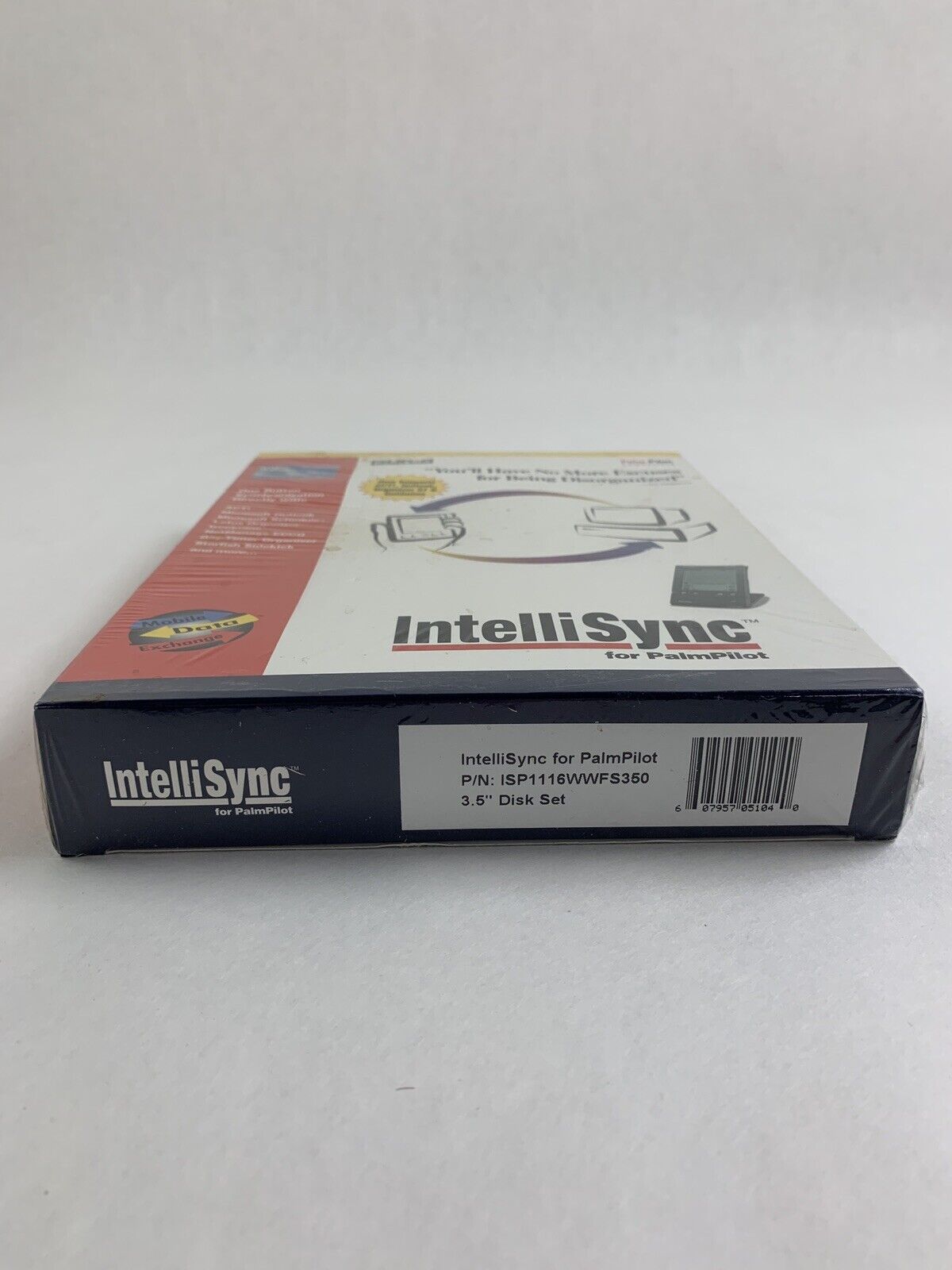 New PalmPilot IntelliSync Window 95 NT 3.1 Puma Mobil Data Exchange Tech 1997