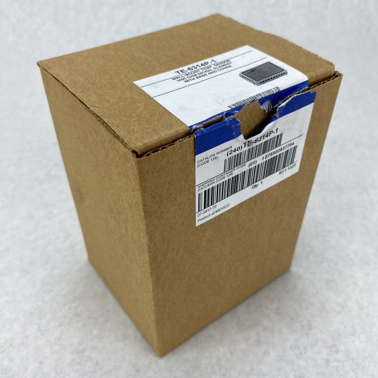 Johnson Controls TE-6314P-1 Wall Mount Temp. Sensor 1000 OHM Nickel Element0