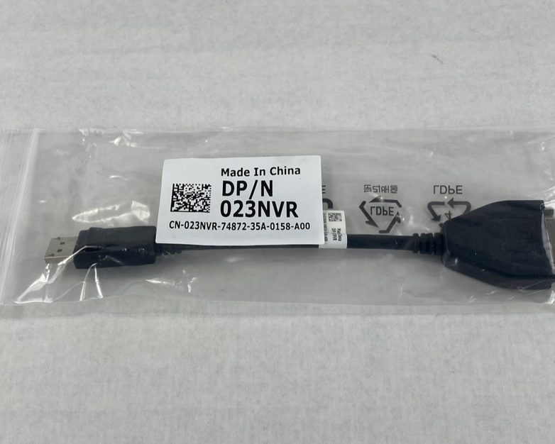 Luxshare-ICT DP/N 023NVR DisplayPort to DVI-D Adapter Lot of 7