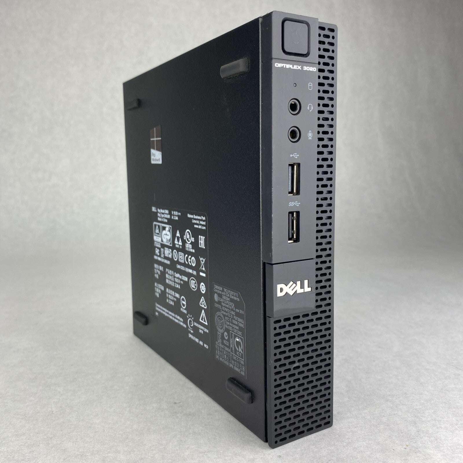 Dell OptiPlex 3020M Intel Core i3-4160T 3.10GHz 4GB RAM WiFi No AC No HDD No OS