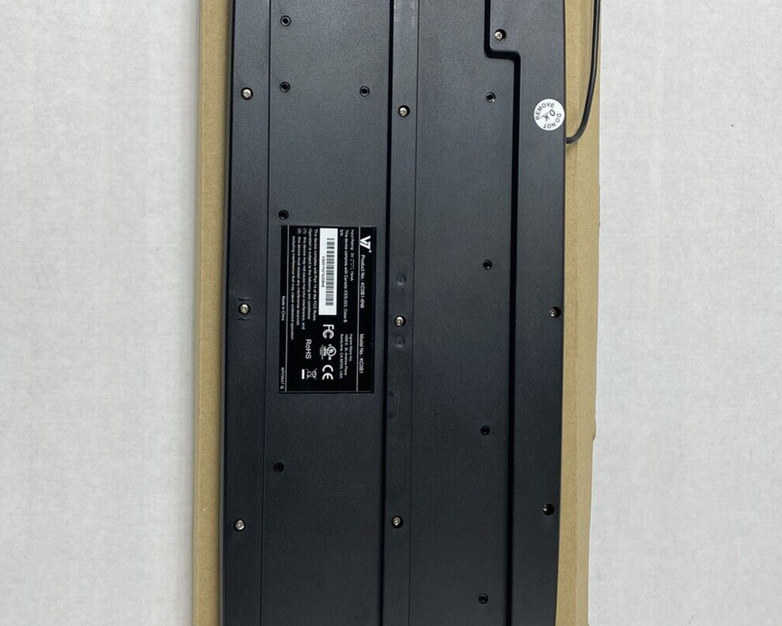 V7 KC0B1-6N6 Plug and Play Interface USB Keyboard Tested