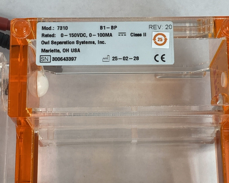 Thermo Scientific 7301 B1-BP Owl Separation Systems 0-250VDC