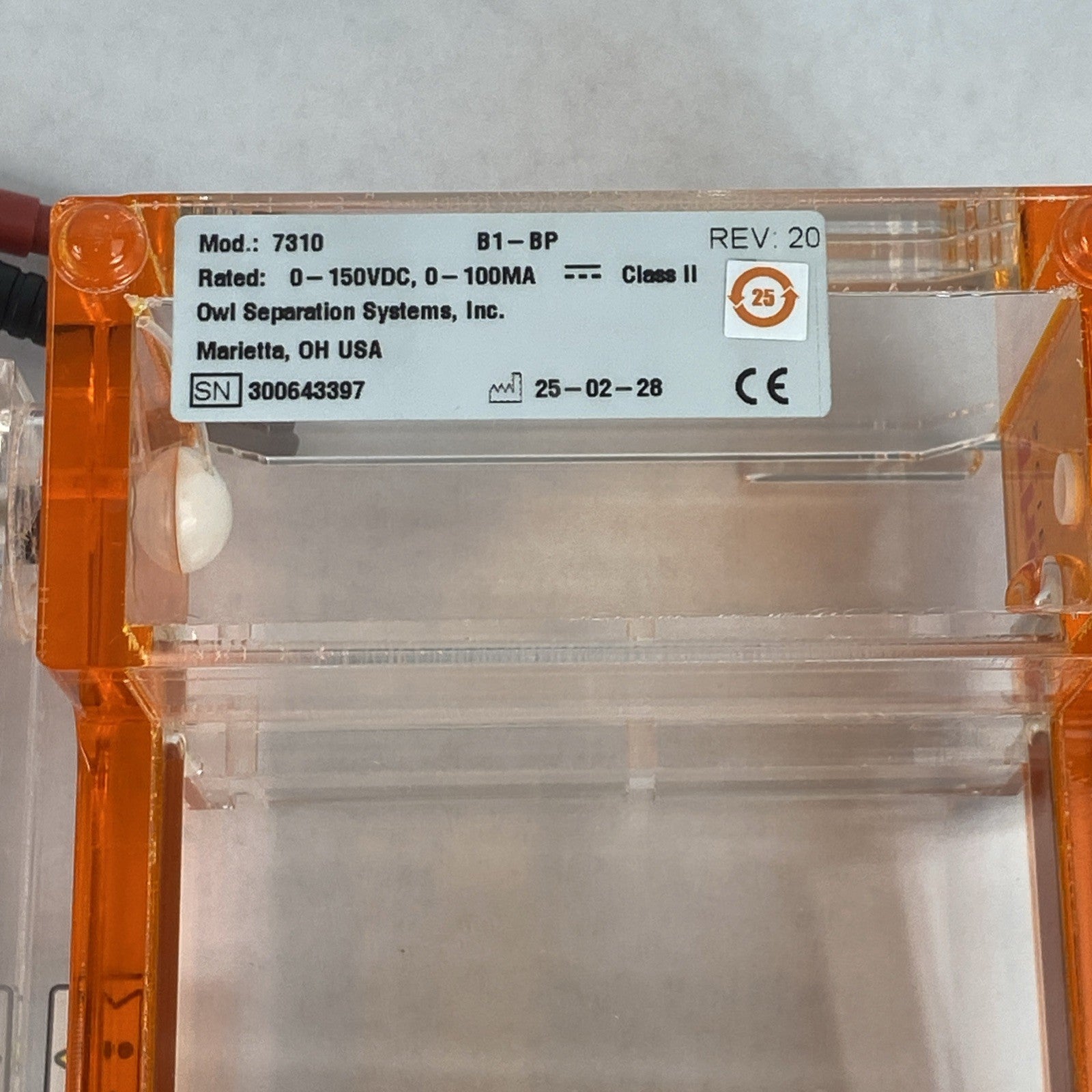 Thermo Scientific 7301 B1-BP Owl Separation Systems 0-250VDC11