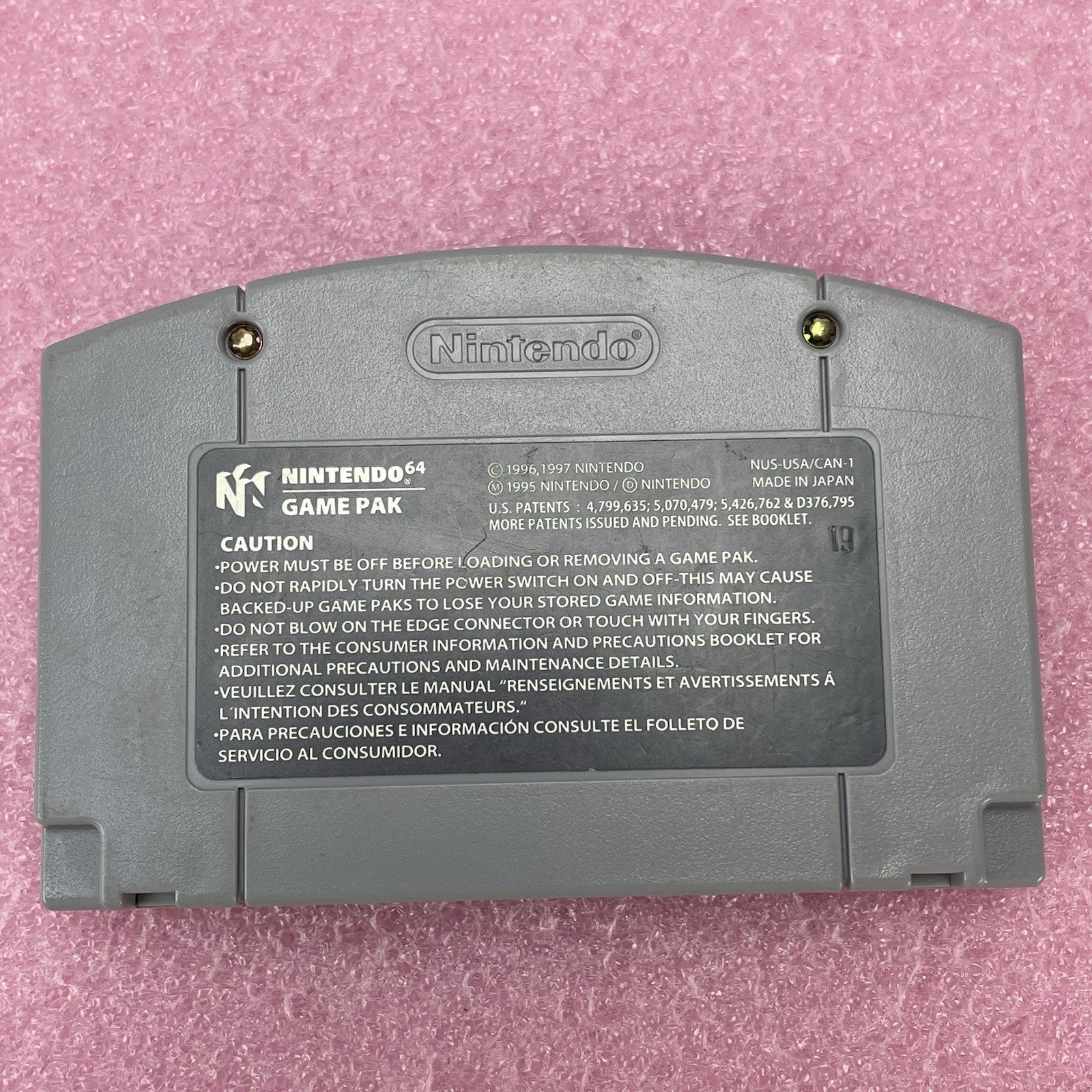 GoldenEye 007 N64 Authentic Untested Cartridge Only5
