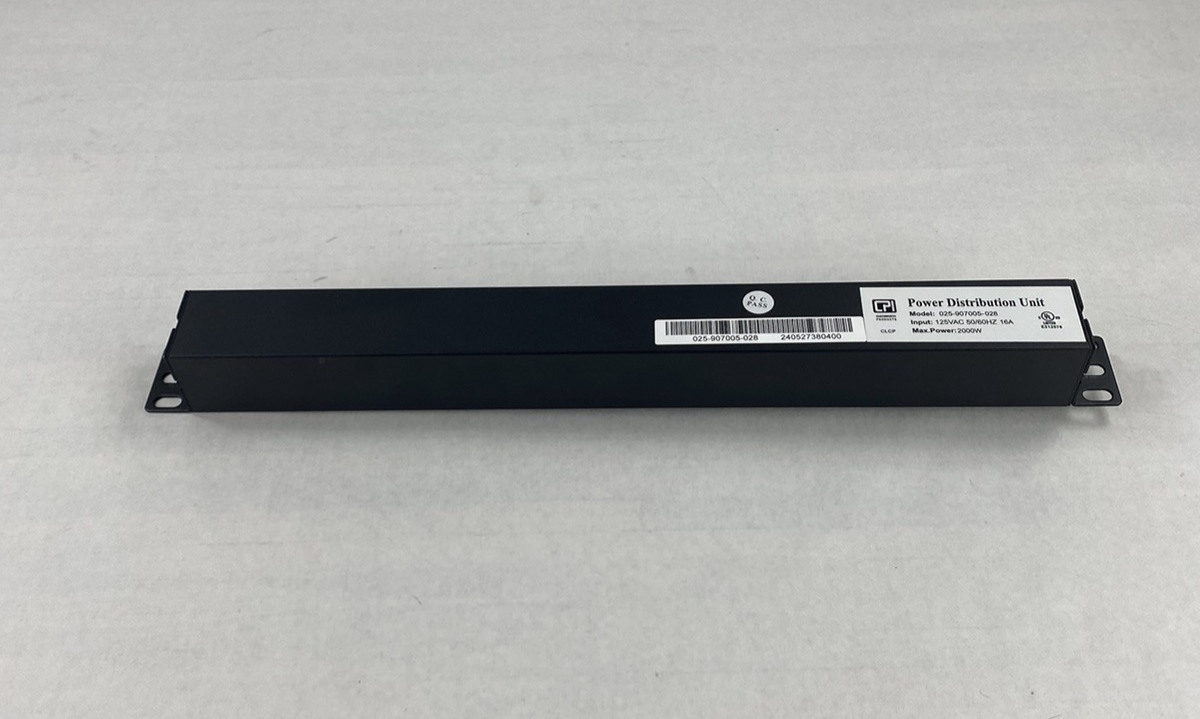 Chatsworth Products 025-907005-028 125VAC 2000W 8 Outlet Power Distribution Unit