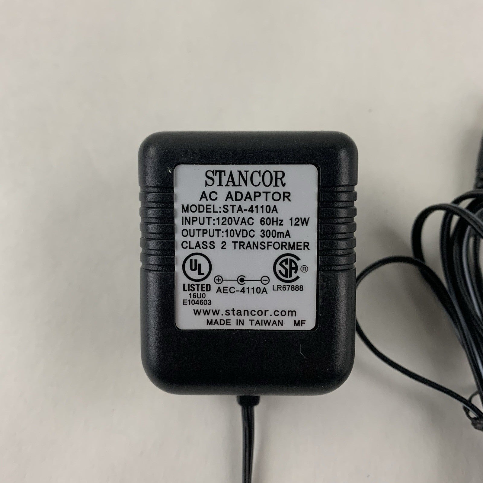 Stancor STA-4110A  AC Adapter Transformer Power Supply1