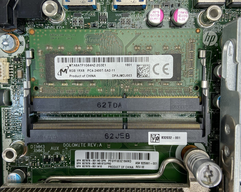HP ProDesk 600 G2 Micro Intel Core i5-6500T 2.5GHz 8GB RAM No HDD No OS