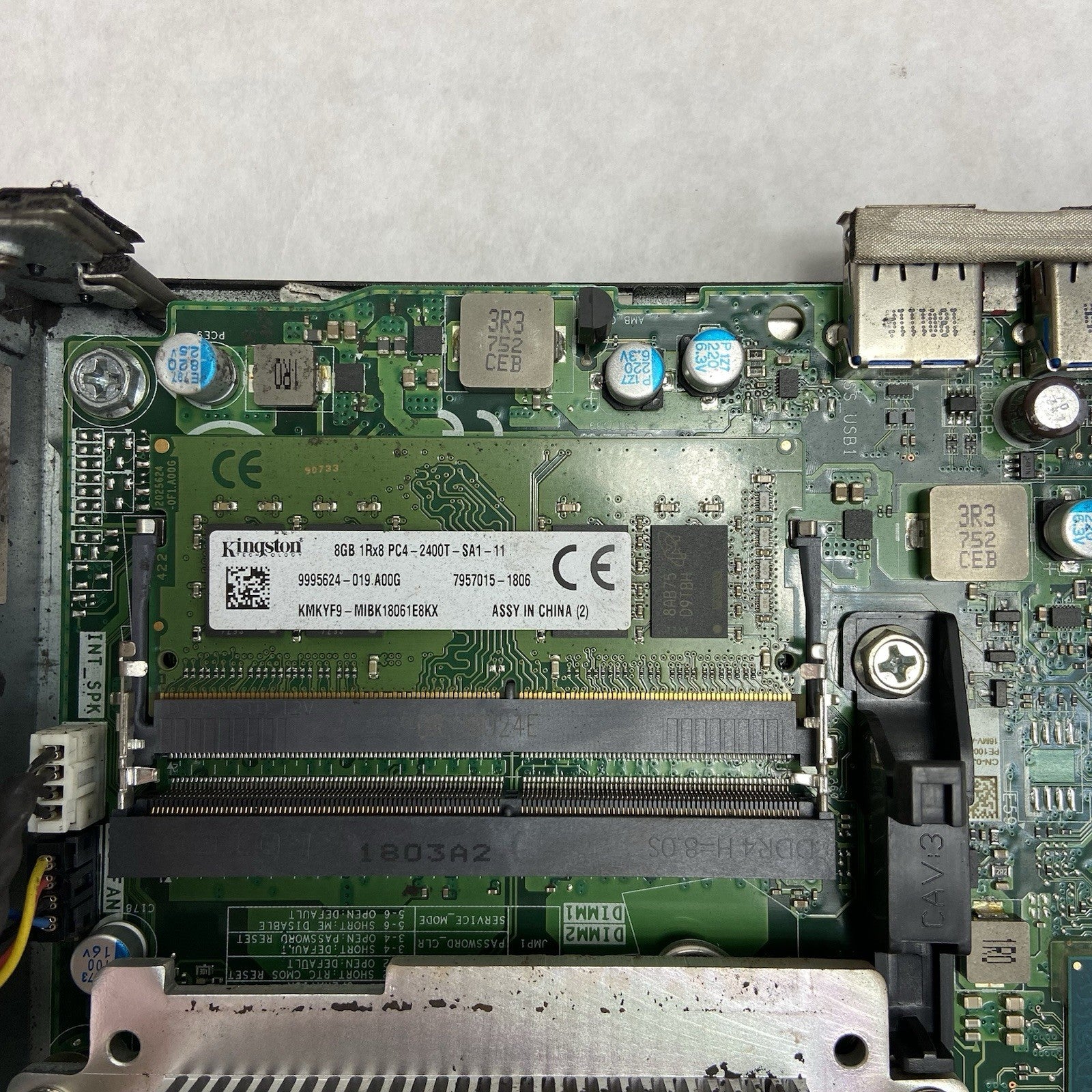 Dell Optiplex 3060 Micro Intel Core i5-7500T 2.7GHz 8GB RAM w/AC No HDD/OS12