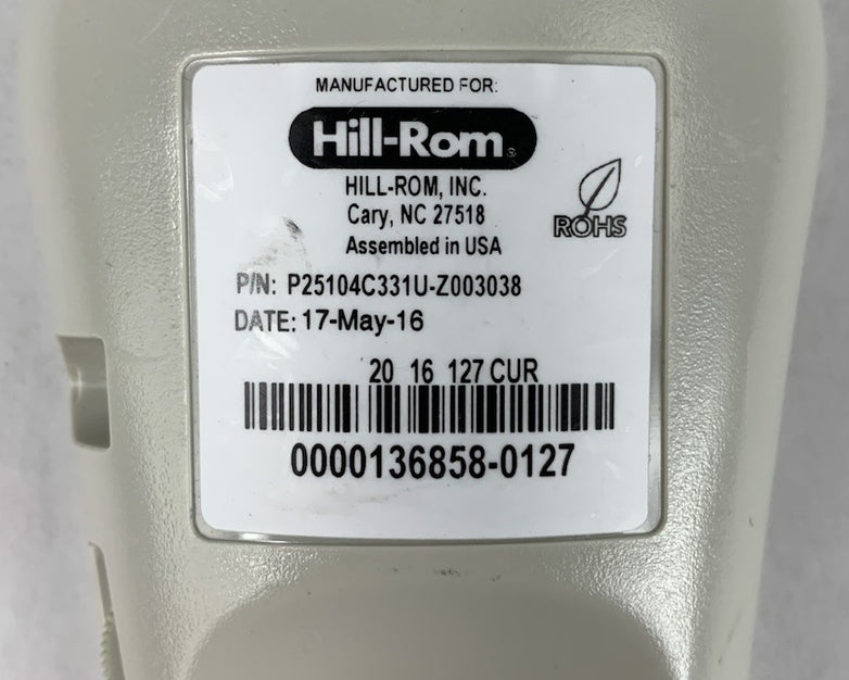 Hill-Rom  P25104C331U-Z105018 Pillow Speakers Nurse Call & TV Remote