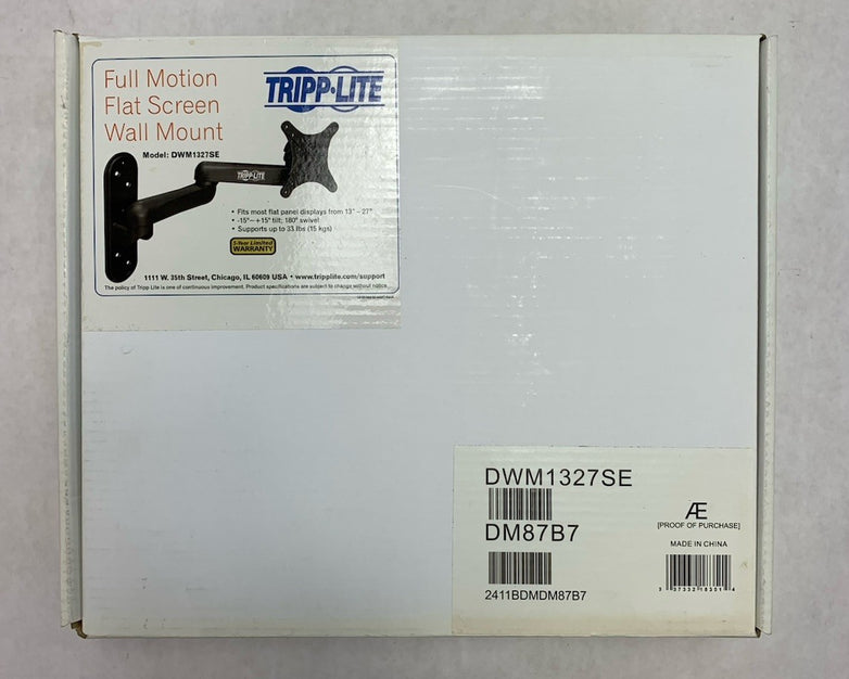 Tripp Lite DWM1327SE Full Motion Flat Screen Wall Mount