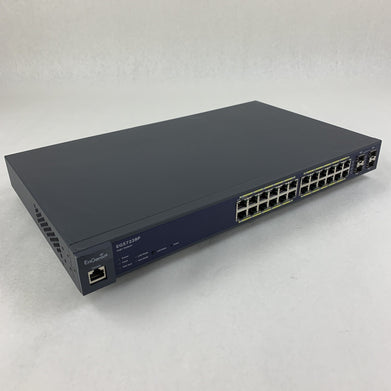 EnGenius EGS7228P 24 Port PoE Layer 2 Managed Switch Tested Reset