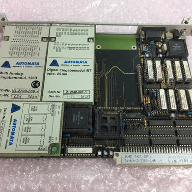 Automata D-2100-022-1 D-2790-004-1 D-2510-001 VME Multi E/A PLC Module Multi/EA